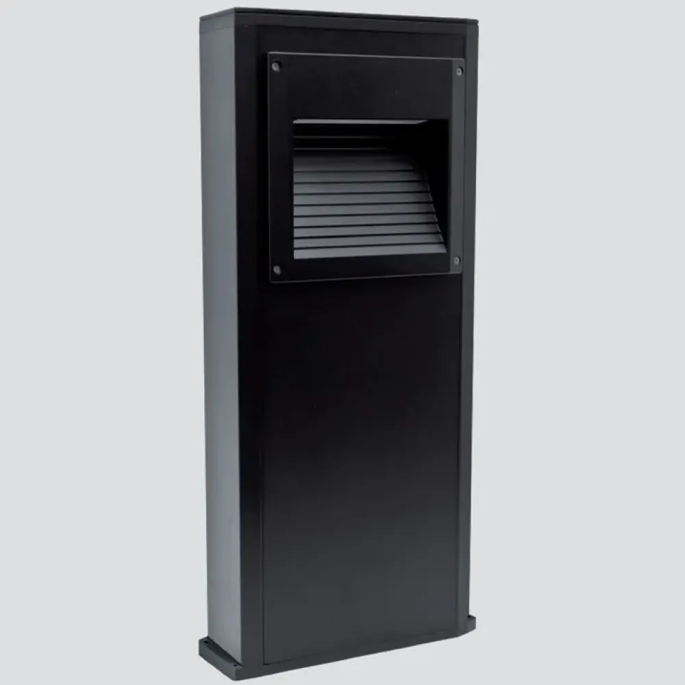 Square Small Pole 290F1/WR3.PR-Small Poles - Bollard H. 1000 square window