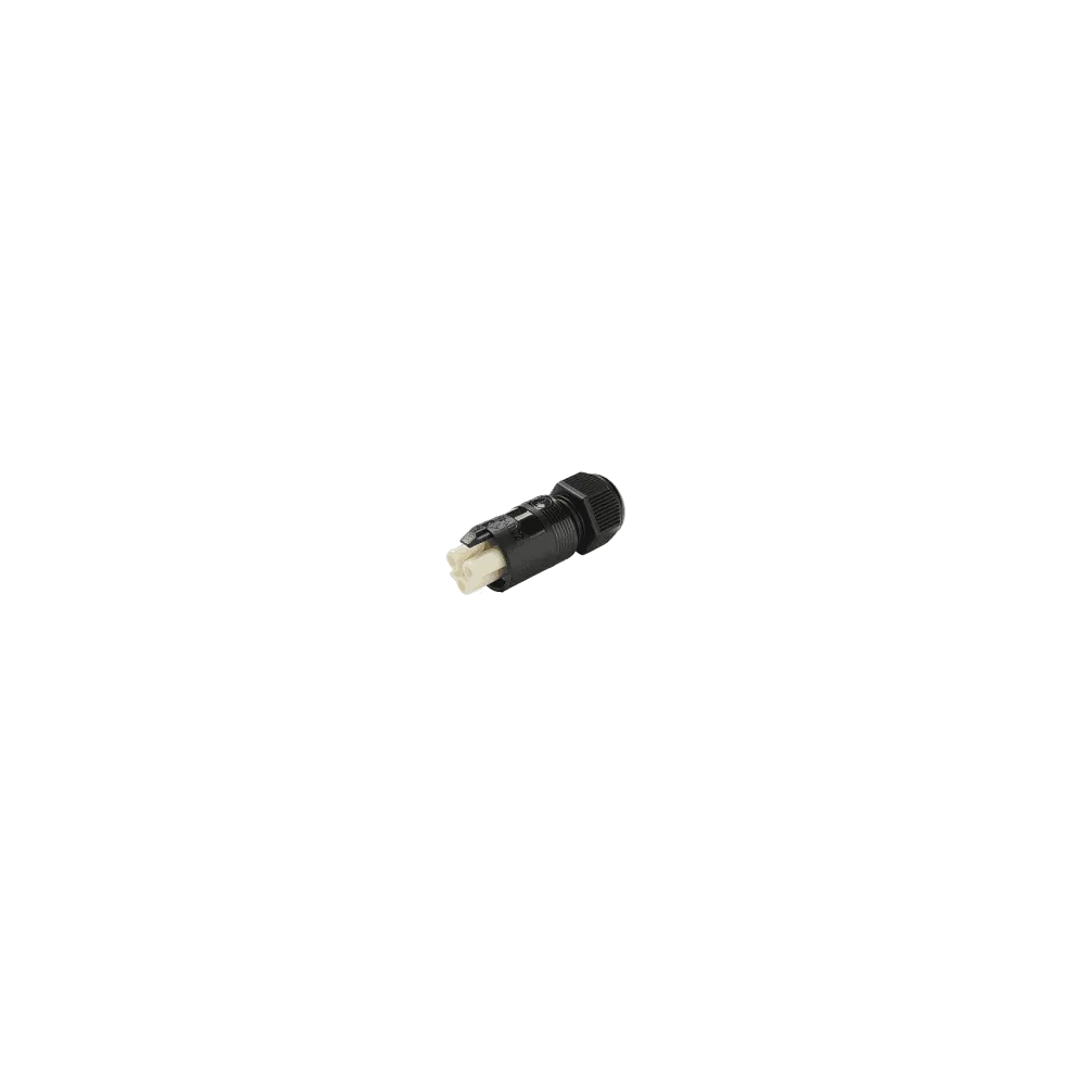 Mini-Circular connector, 3p, female, Screw, 0.5-1.5mm2, D7.0-9.5mm, IP40