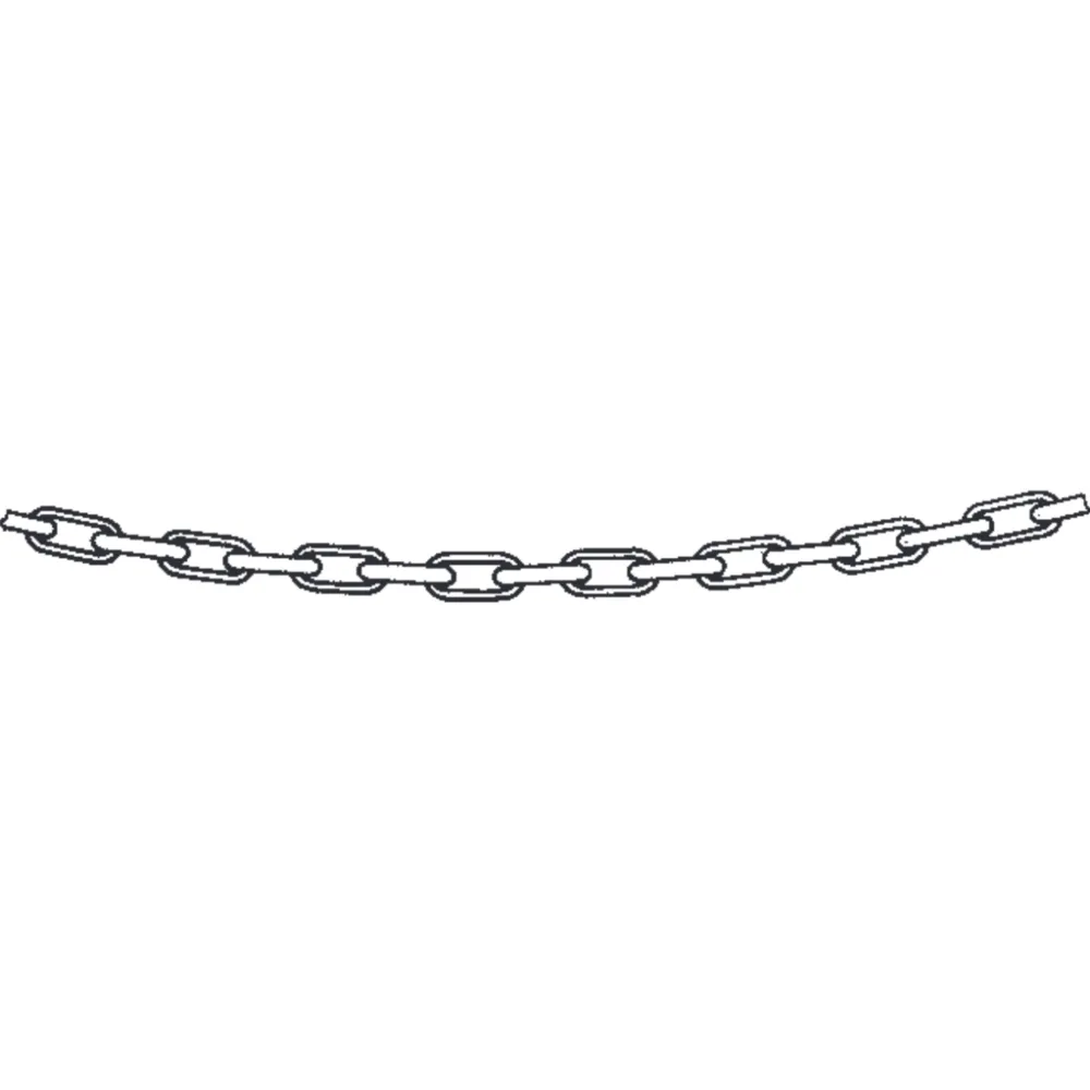 Galvanized steel chains