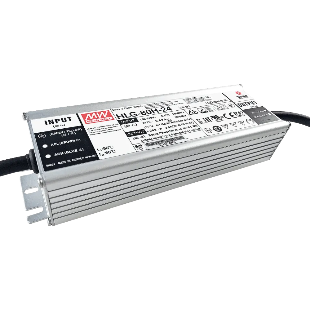 80W LED Driver CV+CC 24V/3.4A
