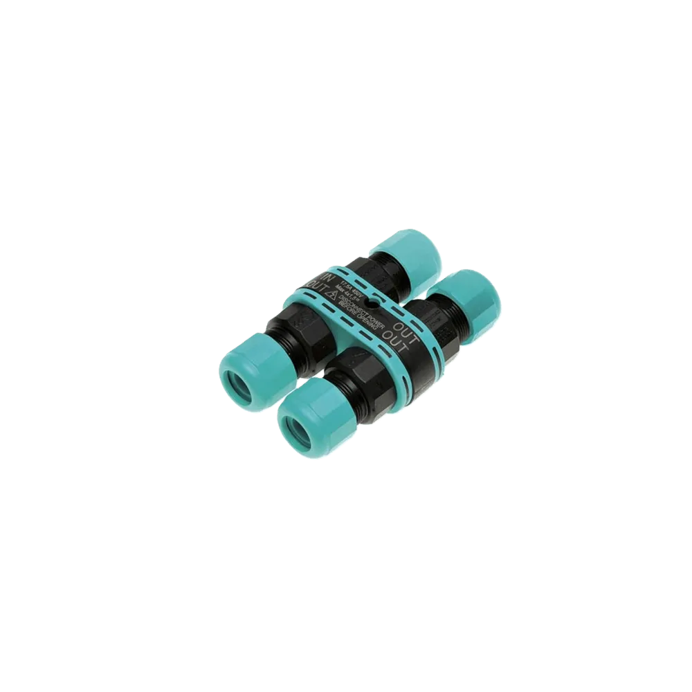 Techno 4-way Junction Connector TH392, 4P, Piercing, D7-12, IP68 xDRY®