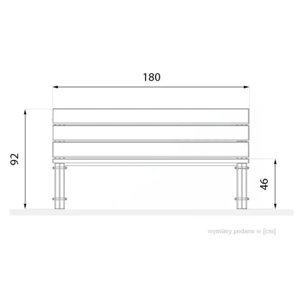 Tristad Bench
