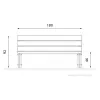 Tristad Bench
