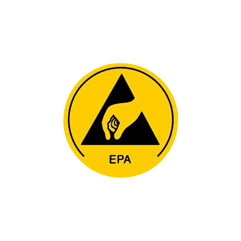 ESD protection symbol, sheet 250 pieces