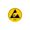 ESD protection symbol, sheet 250 pieces