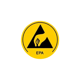 ESD protection symbol, sheet 250 pieces