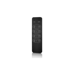 RF remote control, single color, black