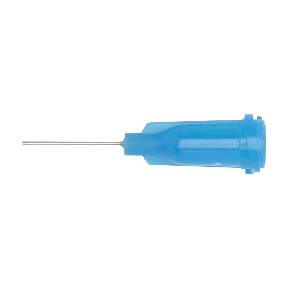 Dosing needle, stainless steel needle with plastic body, gauge: 25 (50 pieces)