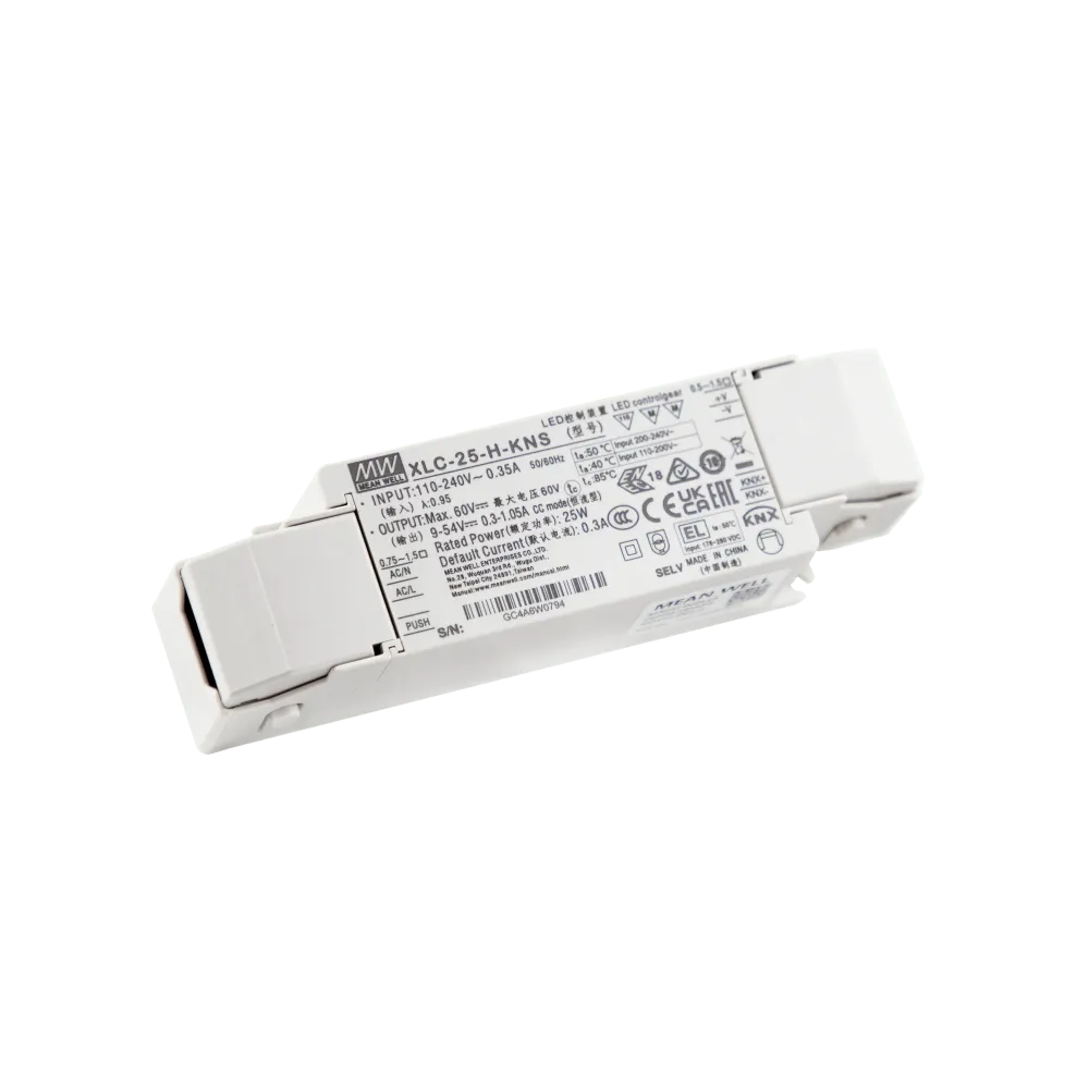 25W LED driver 300mA to 1050mA / 9V...54V, KNX, independent