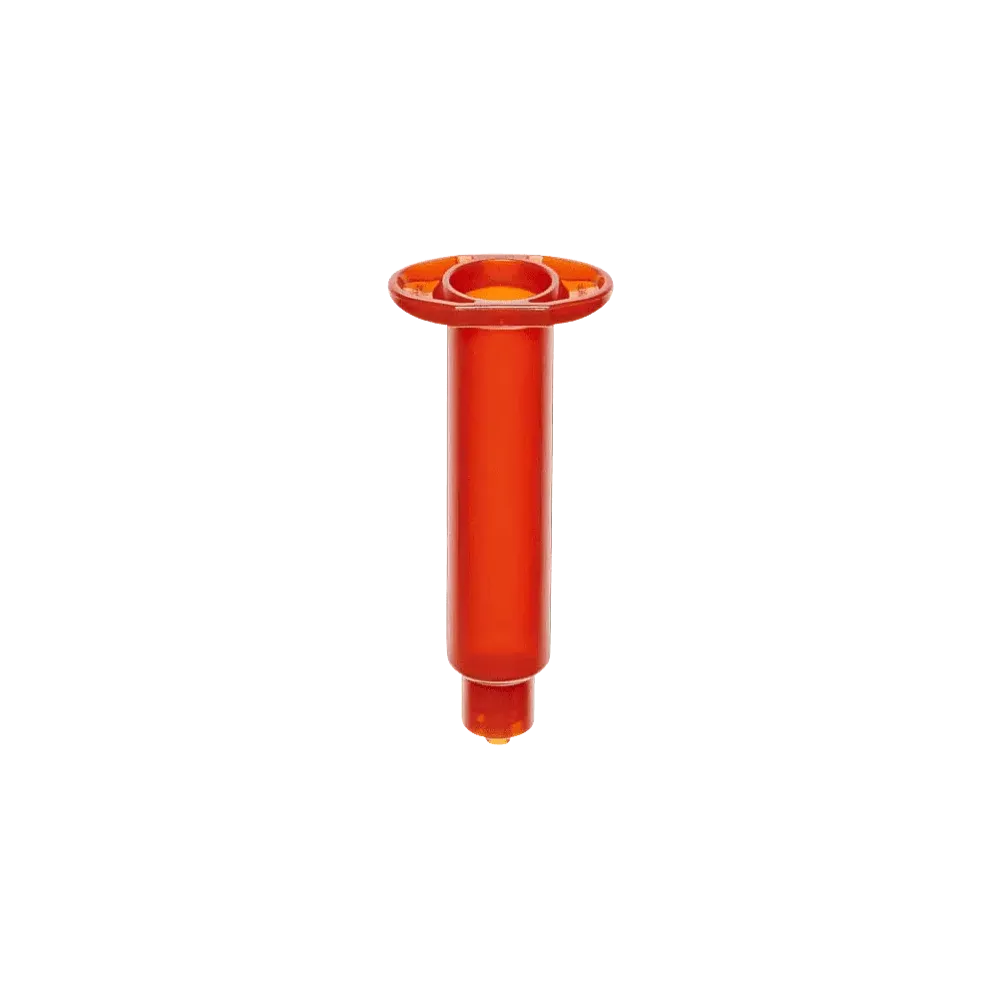 Cartridges, amber-colored, 30 cc (50 pieces)