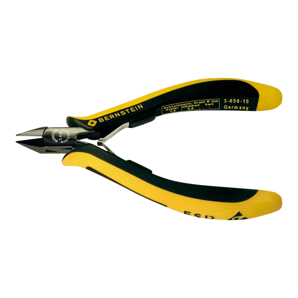 ESD side cutter EUROline dissipative 125 mm completely without blade
