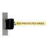 Barrier systems for ESD protection zones
