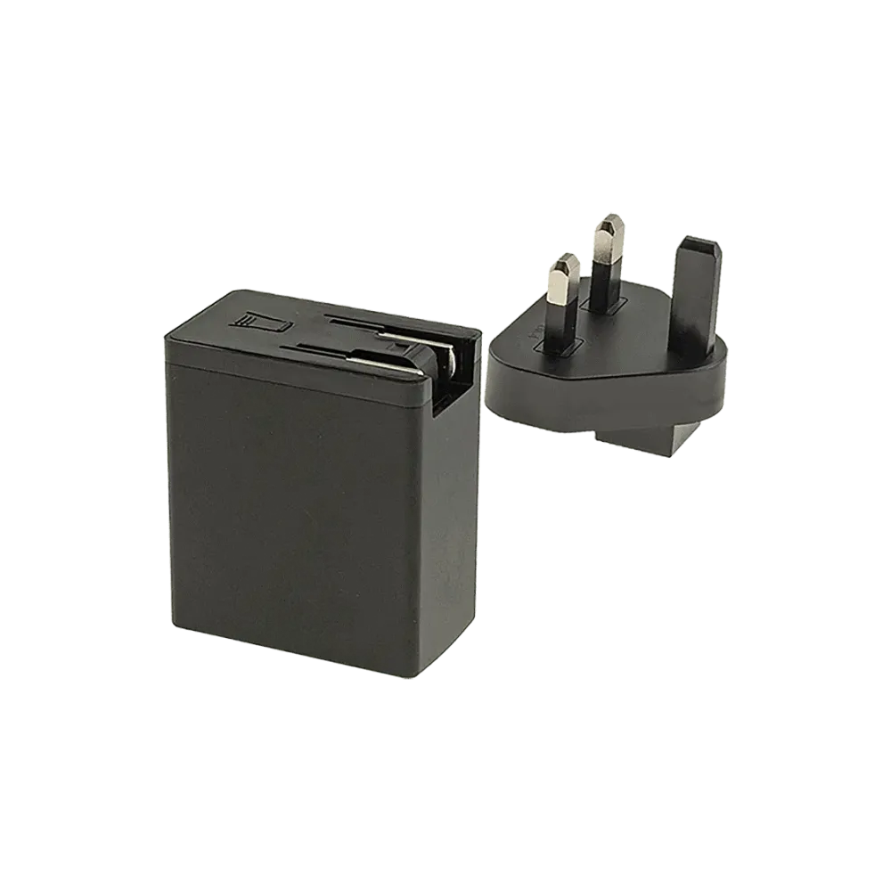 18W plug-in power supply 9V/2A, Interchangeable type