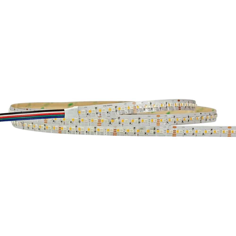 Flexible RGBW LED strip / 23W / RGB+2700K CRI90 / 15m