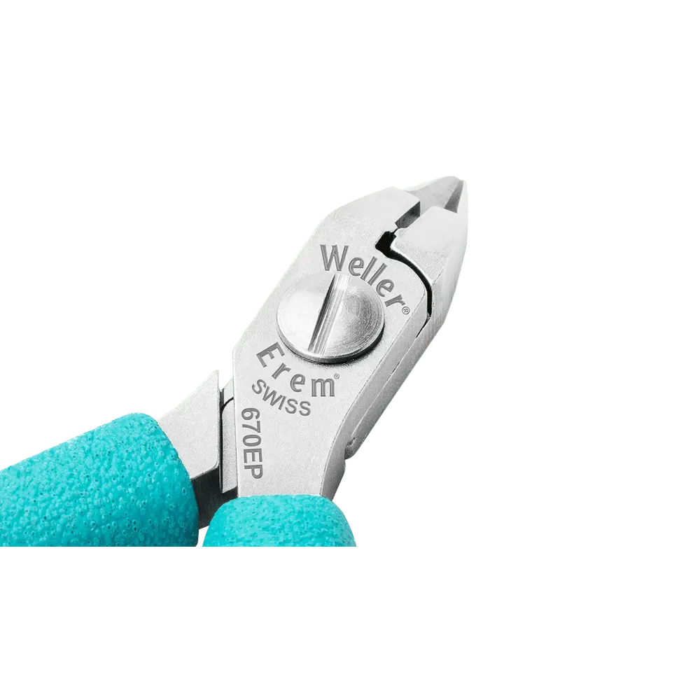 Pointed cutter, straight, short, recessed head