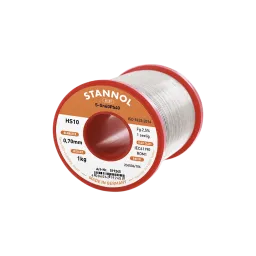 Solder wire HS10, Sn60Pb40, RO M1, 0.7mm, 1000g