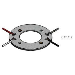 Samsung TW COB bracket for LC035T COB