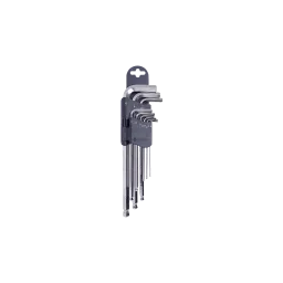 Pin wrench set ball head 9 pcs.