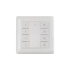 DALI2 certified wall switch with 8 push buttons