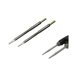 PTC rework tweezer soldering cartridges, blade, (W x L) 2.0 mm x 16.5 mm, 700 series