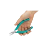 Pointed cutter, angled, narrow head.