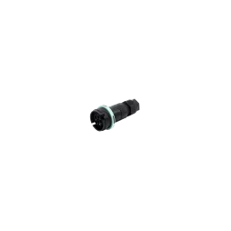 Mini circular connector THB405, plug, 5P, screw, IP66/IP68/IP69