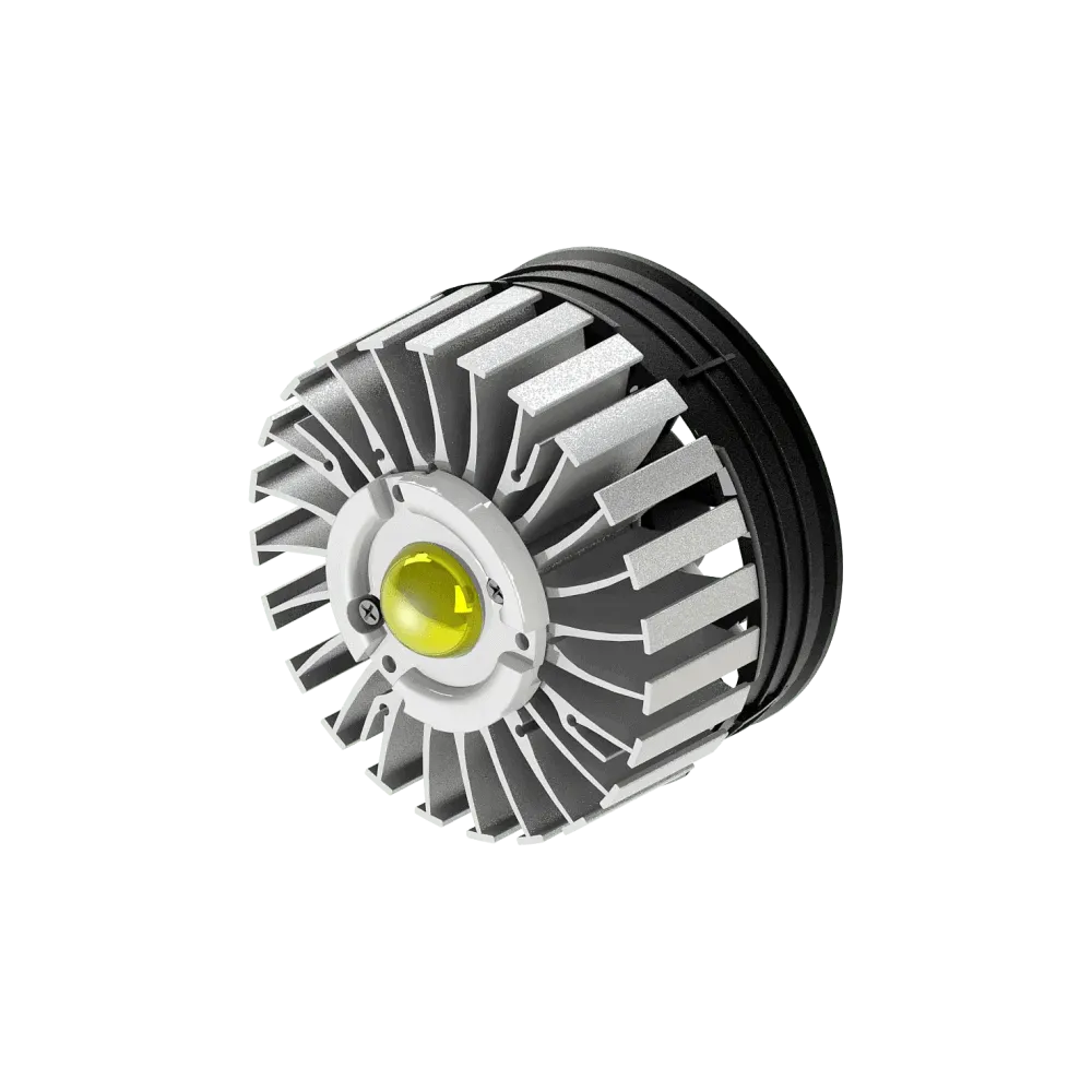 Modular active LED cooler, ø99mm, H 45mm