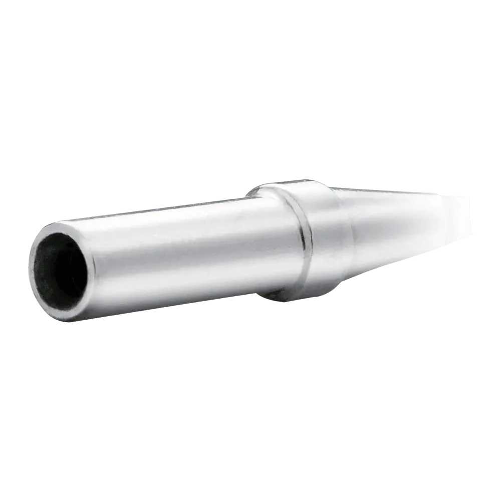 Soldering tip long shape conical width Ø 0, 4 mm, thickness 0, 4 mm