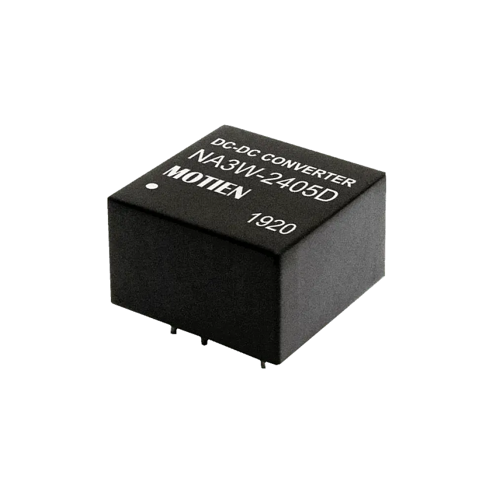 3W DC/DC converter, input 4.5...18V, output +/-5V / +/-0.3A