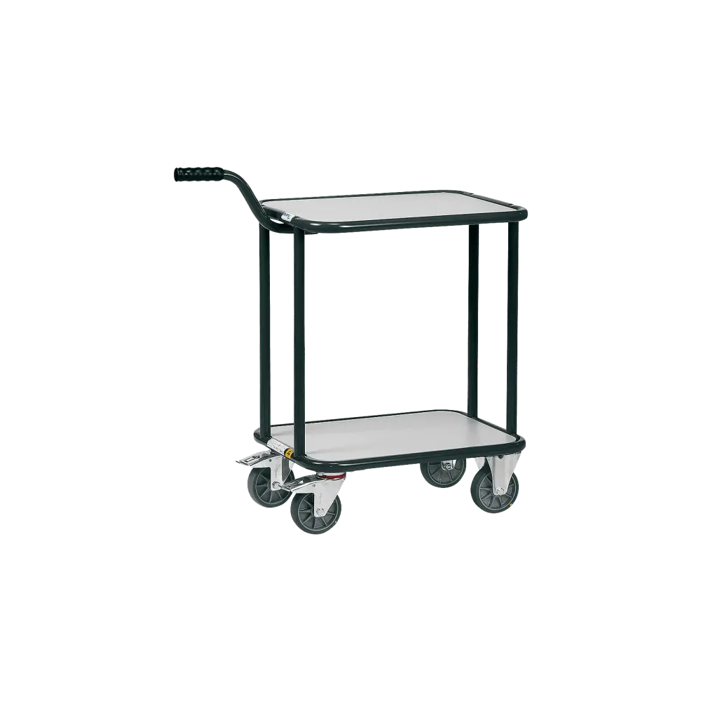 ESD handle roller, 250 kg, 2 platforms
