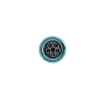 Mini circular connector THB405, plug, 5P, screw, IP66/IP68/IP69