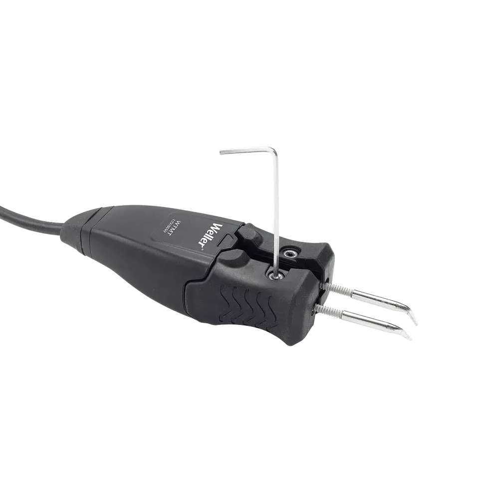 Desoldering tweezers set WTMT with safety rest WSR 211