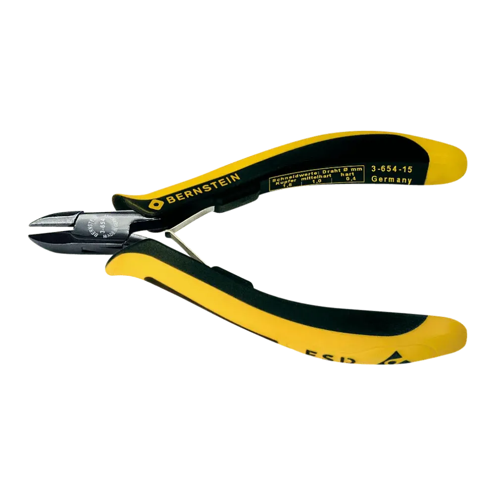 ESD side cutter EUROline dissipative 125 mm with blade