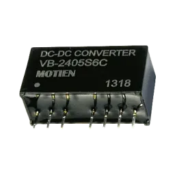 6W DC/DC converter, input 18...36V, output 5V/1.2A