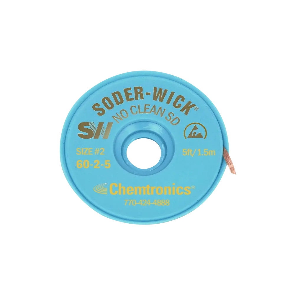 Desoldering braid No Clean SD ESD Safe 1.5 mm x 1.5 m