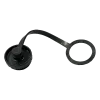 Protective cap THx.387 A/E/L, green, with black rubber cord 