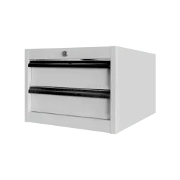 Suspended drawer unit (2 drawers), 380 x 520 x 260 mm