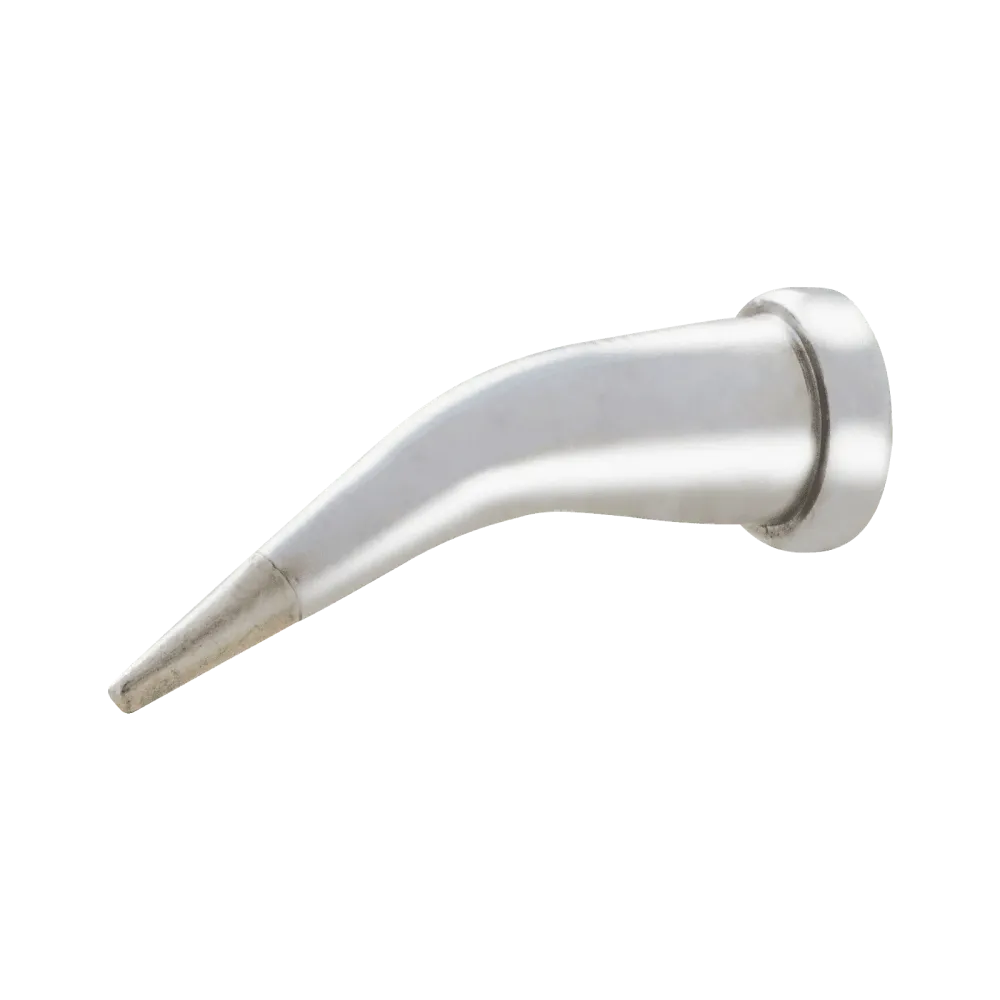 LT HX soldering tip, chisel shape bent 30°, Ø 0.8 mm