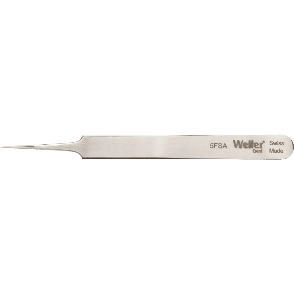 Precision tweezers with very fine tips