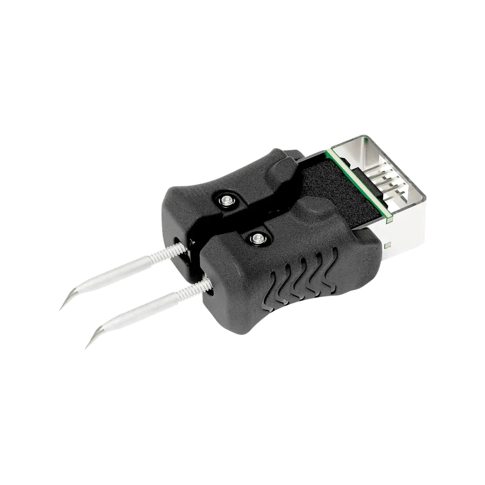 RTWMS 001 C NW X Micro soldering tip pair conical, curved 30º, Ø 0.1 mm