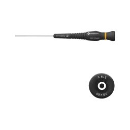 ESD socket wrench hexagon 2.5 mm