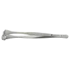Wafer tweezers 130mm shape 5 DWF with teeth