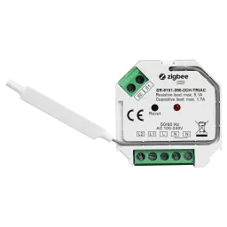 ZIGBEE 3.0 AC phase section switch 2 channel