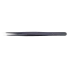 ESD SMD tweezers 140mm shape BB stainless steel, dissipative