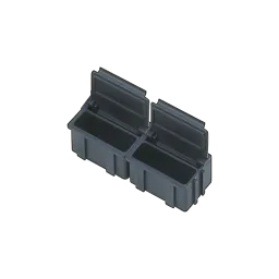 ESD SMD small container 37 x 12 x 15 mm, 10 pieces