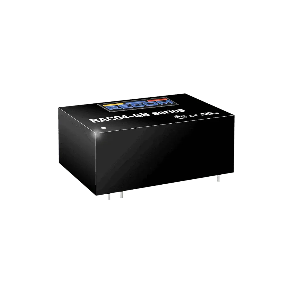 4W AC/DC power supply unit, PCB mounting, 12V/330mA