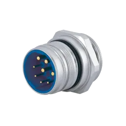 Housing M23 appliance coupler Power single-hole mounting