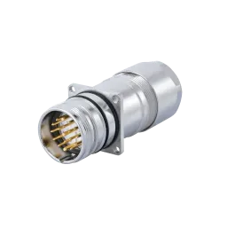 Housing M23 appliance coupler with strain relief Signal rear panel