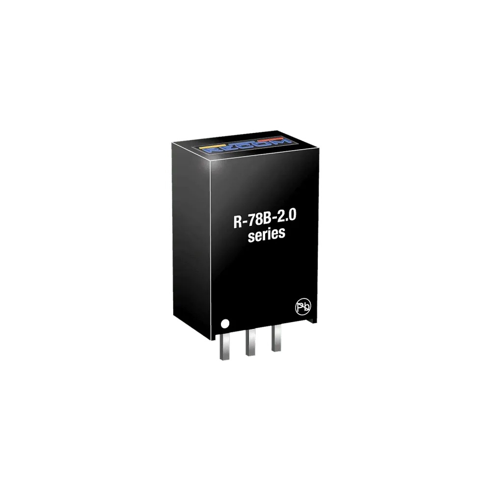 10W DC/DC converter, input 6.5...32V, output 5V/2000mA, SIP3