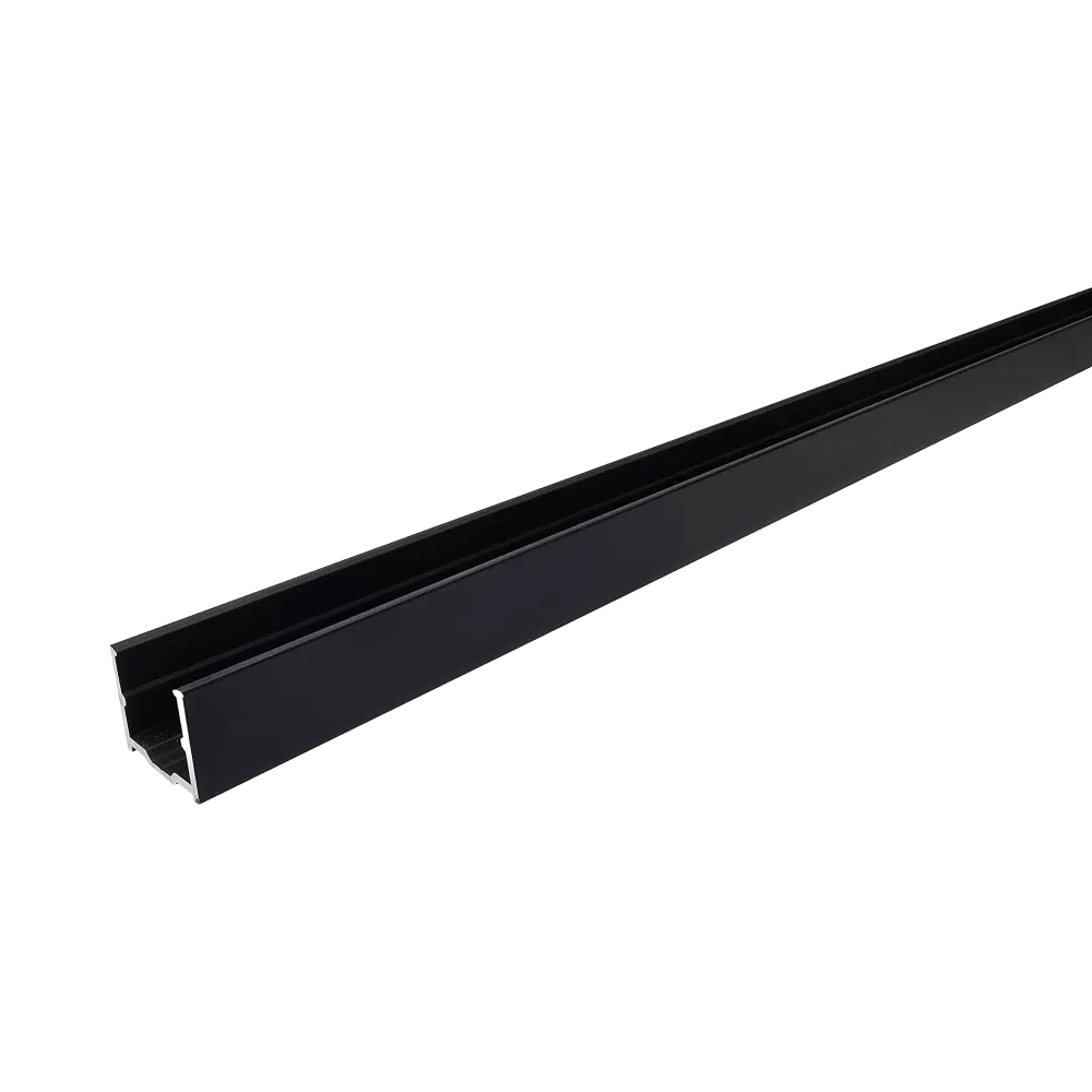 Aluminum guide profile for SIP-1007, 1000×17.6×20.5mm, black